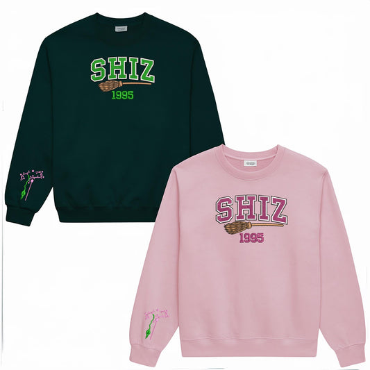Elphaba & Glinda Embroidered Sweatshirt - Wicked Broadway Musical