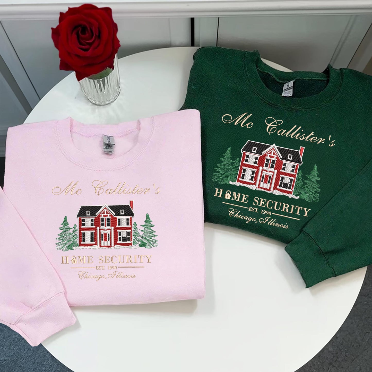 McCallister Home Security Sweatshirt: Christmas Movie Tee