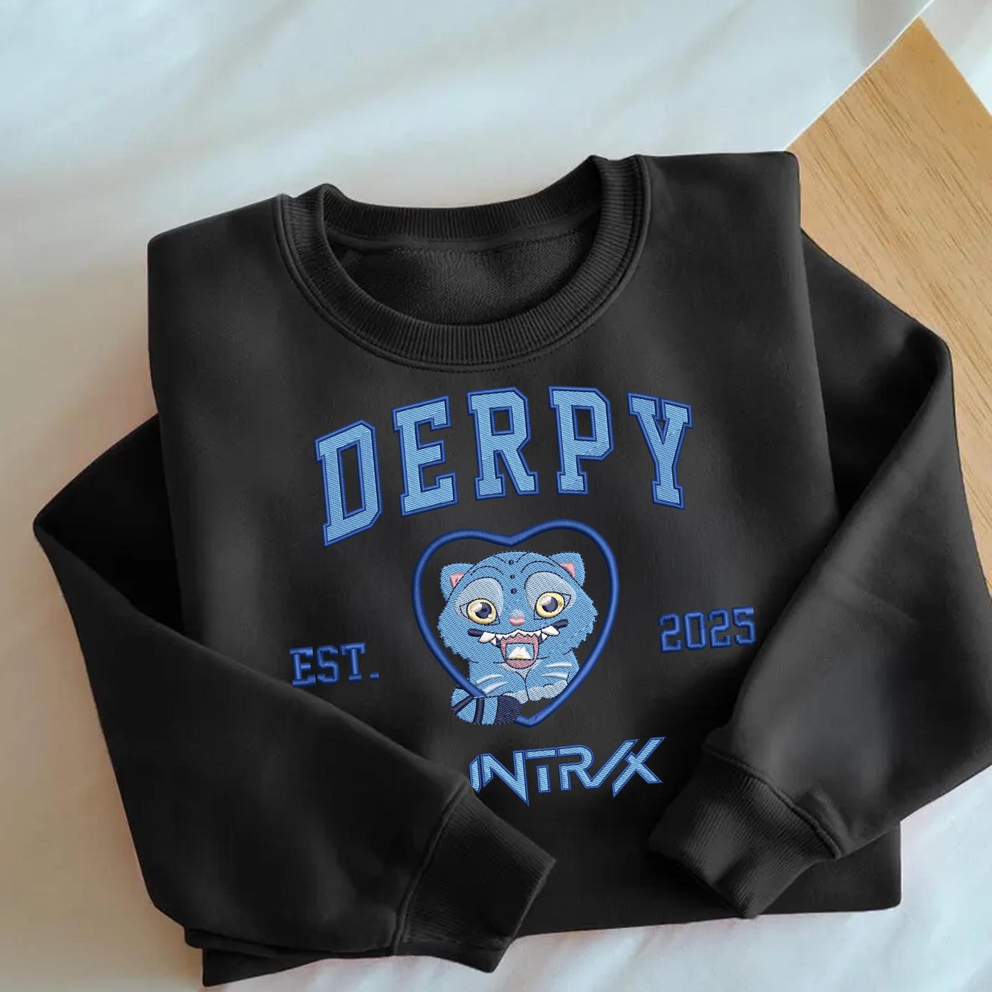 Huntrix Zoey Embroidered Sweatshirt: KPOP Fan Shirt