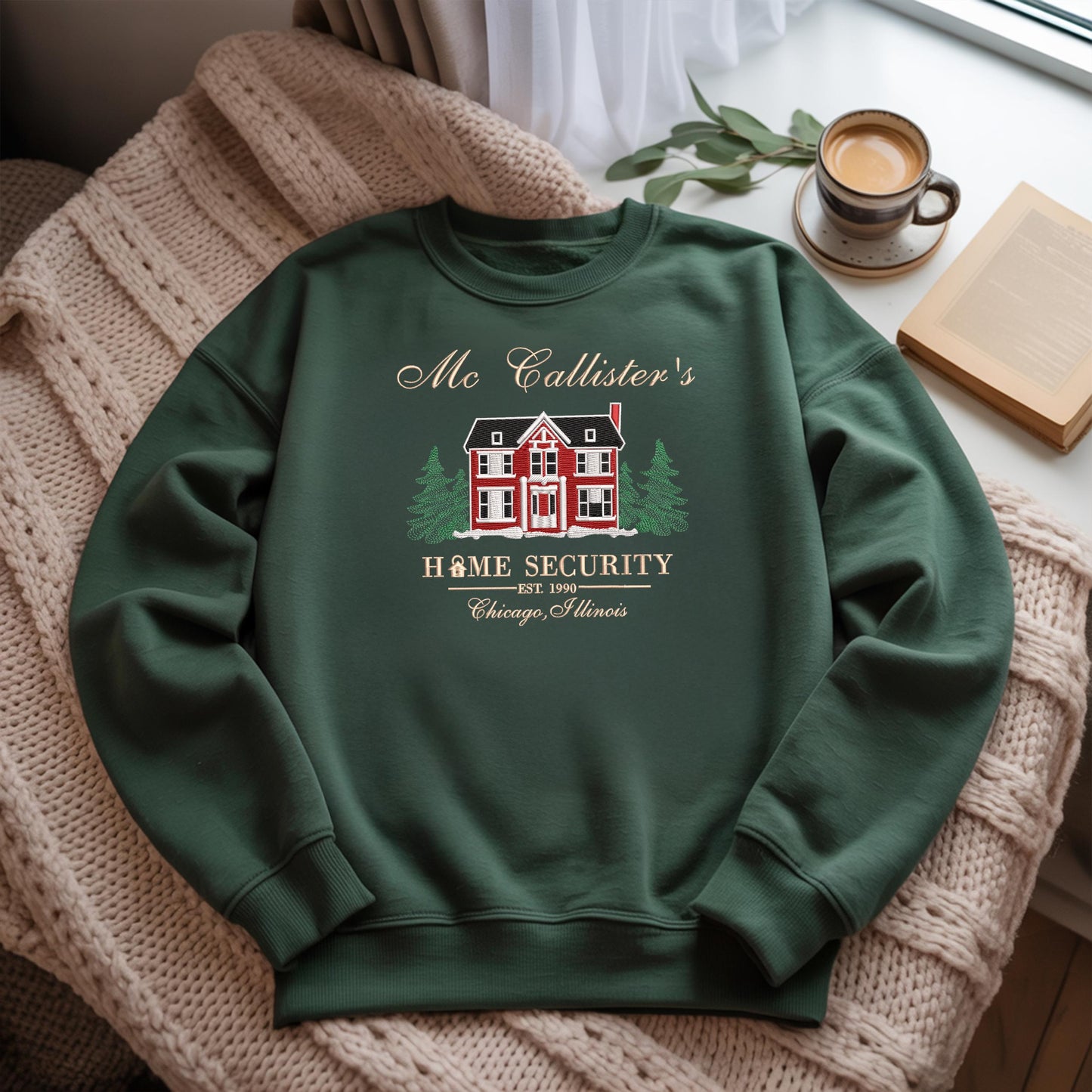 McCallister Home Security Sweatshirt: Christmas Movie Tee
