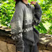 Knitted Wool Jacquard Sweater