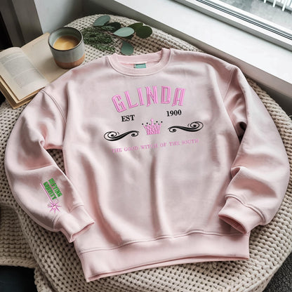 Wicked Broadway Sweatshirt: Elphaba & Glinda Emerald City Sweater