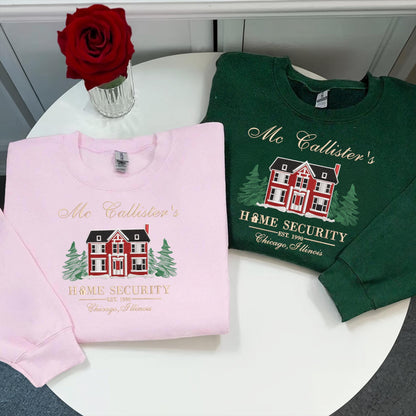 McCallister Home Security Sweatshirt: Christmas Movie Tee