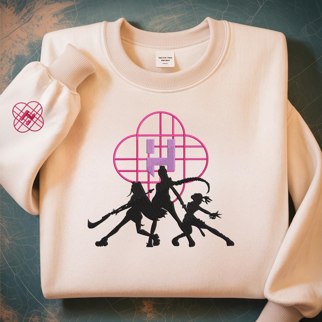 Huntrix & Sajaboy Sweatshirt, Kpop Demon Hunters Sweatshirt, Mira Rumi Joey Merch , Demon Hunter Merch, Gift For Kpop Fan, Kpop Movie Shirt