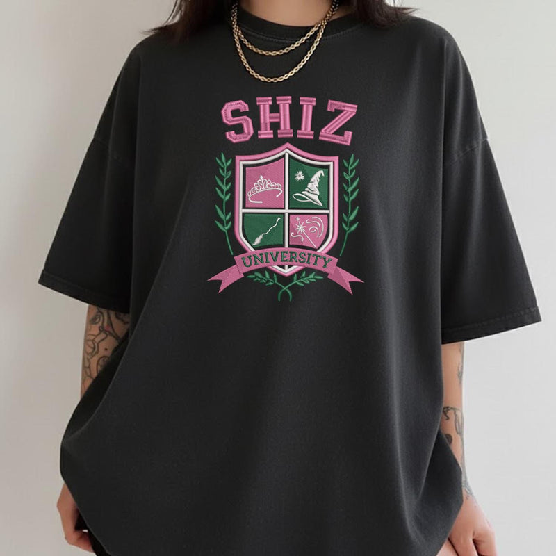 Shiz University Comfort Colors Shirt Embroidered