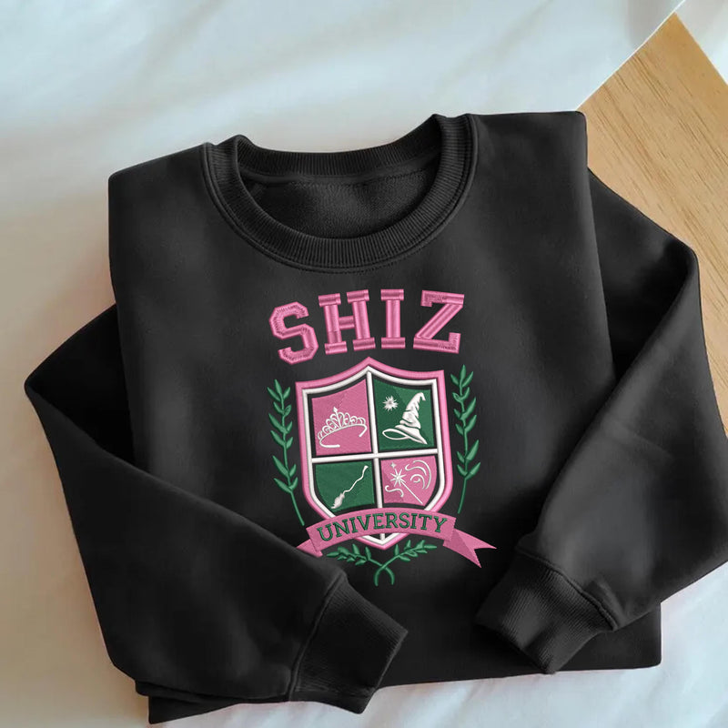 Shiz University Embroidered Sweatshirt